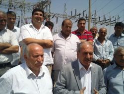 Kızıltepeli Stk Ve Muhtarlardan Elektrik Sorununa Tepki