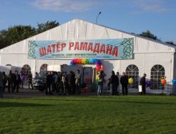 Moskova’da Ramazan Çadırı Kuruluyor