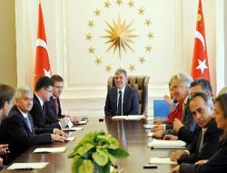 Cumhurbaşkanı'nın Köşk'teki Kabulleri