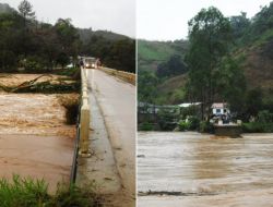 BREZİLYA'DA SEL KÖPRÜ YIKTI