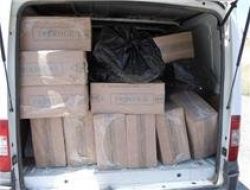 45 BİN 800 PAKET KAÇAK SİGARA