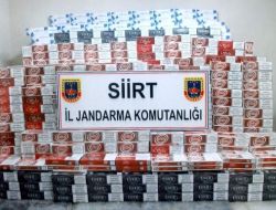 KAÇAK SİGARA ELE GEÇİRİLDİ