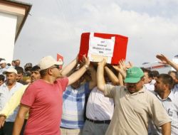 Şehit Uzman Çavuş Sağ, Gözyaşlarıyla Son Yolculuğuna Uğurlandı