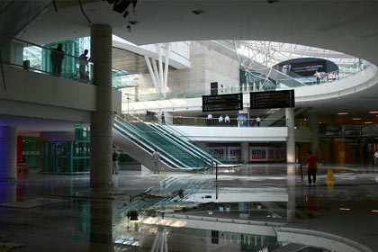 Esenboğa Havalimanı'nın çatısı çöktü