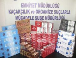 Kaçak Sigaralar Piyasaya Sürülmeden Ele Geçirildi