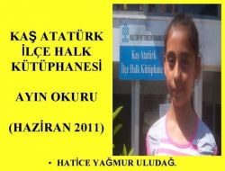 Kaş’ta Çocuklar Yazın Da Kitap Okuyor