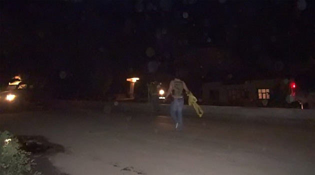 Yüksekova'da polis aracına saldırı