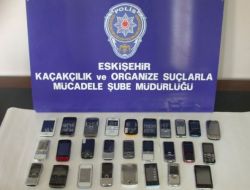 Eskişehir'de Kaçak Telefon Operasyonu