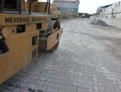 Nevşehir’de 250 Bin Metrekare Kilitli Parke Taşı Döşendi