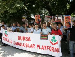 Bursa'dan Suriye'deki Katliama 'Dur' Çağrısı