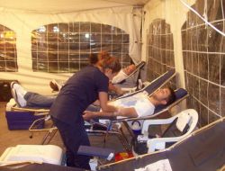 Karamürselliler İftar Sonrası Kan Bağışında Bulundu