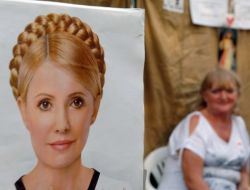 Ukrayna'da Timoşenko’nun Aracının Mahkemeden Çıkışında Arbede