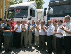 Konya’dan Afrika’ya 2 Tır Dolusu Yardım Yola Çıktı
