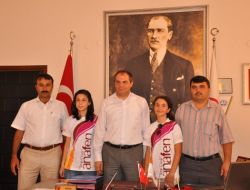 Tekirdağ Belediye Başkanı Dalgıç, Sbs Şampiyonlarını Kabul Etti