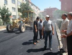 Yakutiye, Ramazan Ayında Da Asfaltlamaya Devam Ediyor