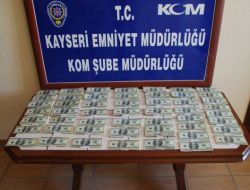 Kayseri Polisinden Sahte Dolar Operasyonu