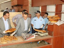 Palandöken Zabıta Ekipleri Fırınlara Yıldırım Baskın Düzenledi