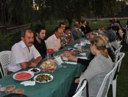 Elmadağ'da Şehit Aileleri İftarda Buluştu