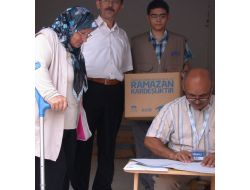 Gimder Ramazan Paketi Dağıttı