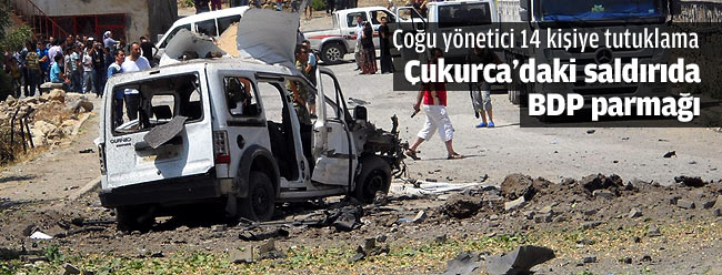 BDP yöneticisi 14 kişi tutuklandı!