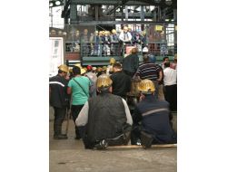 Maden Ocağındaki Eyleme Tepki