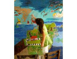 Karagöz Sanat Evi Sergiye Hazırlanıyor