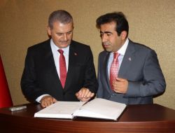 Binali Yıldırım, Güzeloğlu’nu Ziyaret Etti!