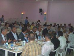 Aydıncık Ticaret Ve Sanayi Odası Üyelerine İftar Verdi