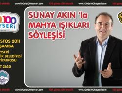 Ahmet Özhan Şarkı Ve İlahileriyle, Sunay Akın Sohbetiyle Mest Edecek