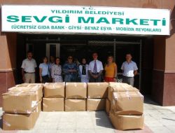 Emniyet Teşkilatı Hanımlarından Sevgi Market'e Destek
