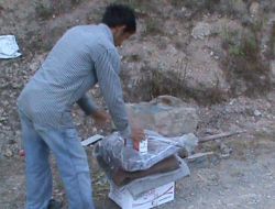 Kızılay, Yangınzede Aileye Yardım Elini Uzattı