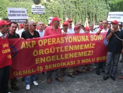 Beyoğlu Belediyesi’nde Sendika Protestosu