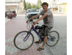 Polisin İkazı Genç Mucite Bisikleti Motosiklet Yaptırdı