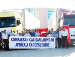 Kombassan’dan Afrika’ya Yardım Eli