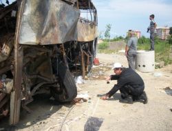 10 Kişinin Öldüğü Otobüs Kazası İle İlgili Oluşturulan Bilirkişi İnceleme Yaptı