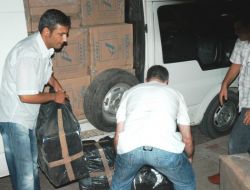 Kadirli’de 250 Bin Tl'lik Kaçak Sigara Operasyonu