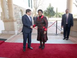 Davutoğlu, Güney Afrika’da Temaslarda Bulundu