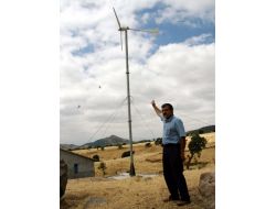 Dağ Evine Rüzgargülü Kurdu Gaz Lambasından Kurtuldu