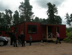 İsveç'te Cami Barakalarına Saldırı