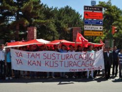 Eskişehirliler Şehitler İçin Yürüdü