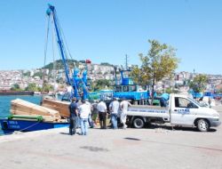 Denizden Balık Yerine Kereste Tuttular