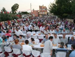 Belde Halkı İle İftarda Buluştu