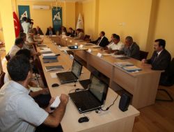 Ahiler Kalkınma Ajansı Yönetimi Toplandı