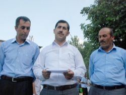 İşçilerden, Karakale Belde Belediye Başkanına Tepki