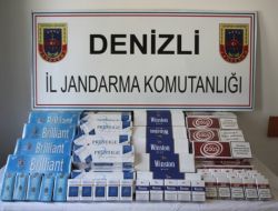 DENİZLİ'DE KAÇAK SİGARA ELE GEÇİRİLDİ