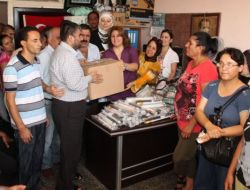 Ak Partili Kadınlar Engellilere Erzak Yardımında Bulundu