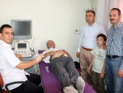 Vakfıkebir'de Renkli Doppler Ultrasyon Cihazı Yöre Halkının Hizmetine Sunuldu