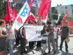 Liseliler, Tutuklanan Arkadaşları İçin Eylem Yaptı