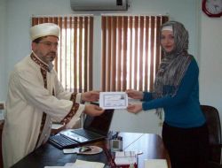 Alman Gelin, Müslüman Oldu