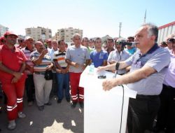 Başkan Karabağ Personeliyle Bayramlaştı